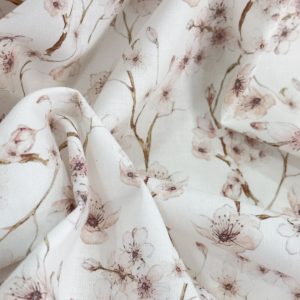 Tejido Algodón floral