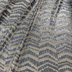 Lentejuela fantasía marrón con base en tul