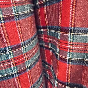 Cuadro Escocés rojo