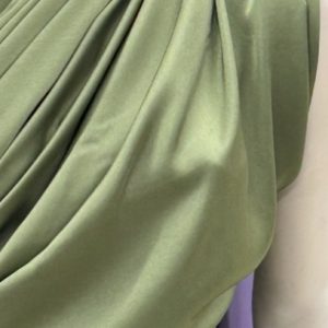 Satén Verde tacto seda